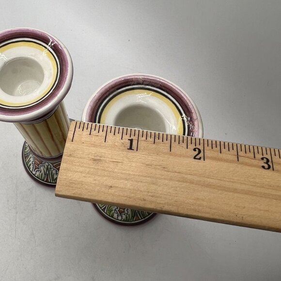 Coimbra Ceramics Hand-painted Decorative Candle Holder XVII Century Recreation # - Picture 13 of 14